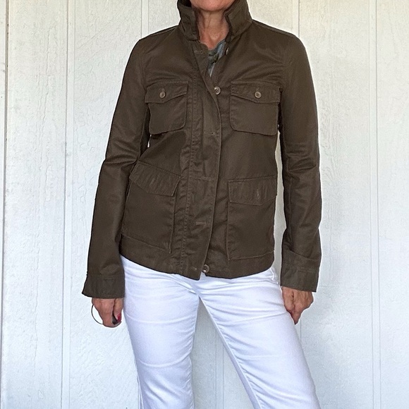 J. CREW WASHED AND AGED FIELD UTILITY JACKET SIZE XS - Picture 4 of 16